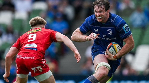 Ryan Baird helped Leinster to a 33-21 win over Scarlets in the quarter-final