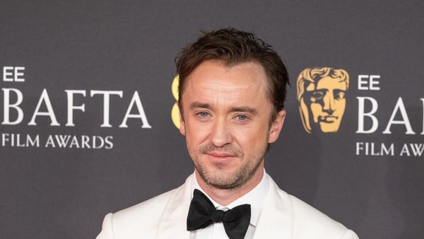LONDON, ENGLAND - FEBRUARY 16: Tom Felton attends the 2025 EE BAFTA Film Awards at The Royal Festival Hall on February 16, 2025 in London, England. (Photo by Jeff Spicer/Getty Images)