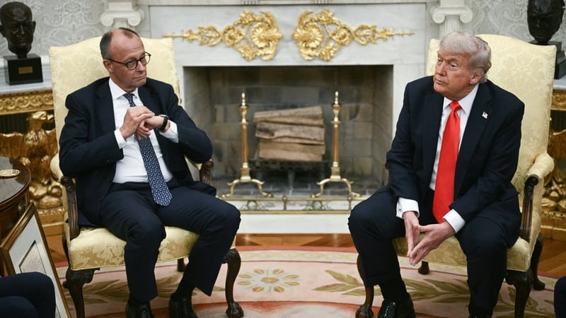 Donald Trump described Friedrich Merz as a good representative of Germany and also 'difficult,' which he suggested was a compliment