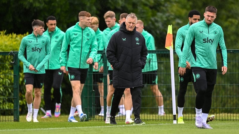 Heimir Hallgrimsson and his squad on the eve of the Senegal game