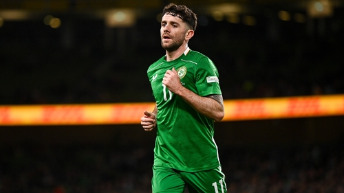 Robbie Brady is expected to win his 71st international cap against Senegal on Friday night