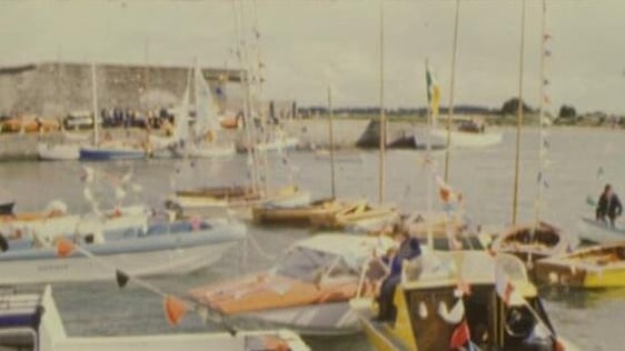 New slipway at Rush Harbour, Co. Dublin (1975)