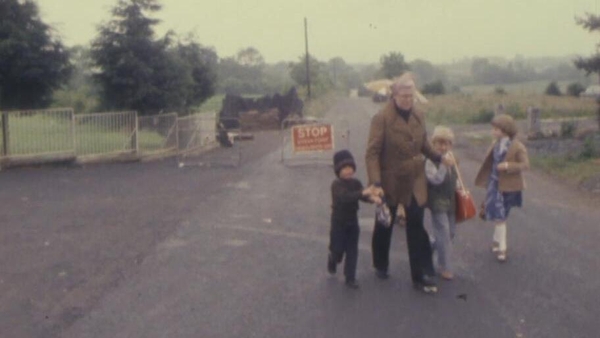 Crossmaglen children leaving school (1980)