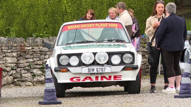 Mike Gaine's rally car