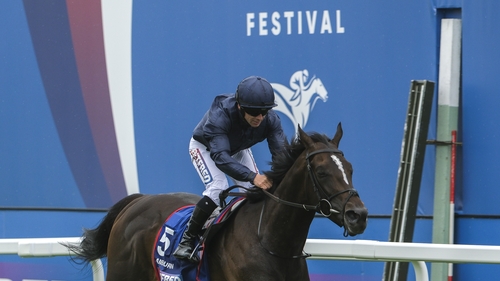Wayne Lordan riding Lambourn win The Betfred Derby at Epsom