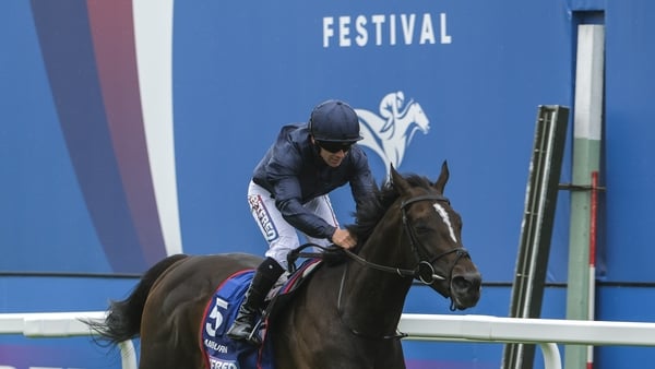 Wayne Lordan riding Lambourn win The Betfred Derby at Epsom
