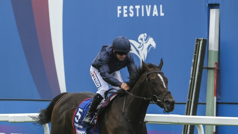Wayne Lordan riding Lambourn win The Betfred Derby at Epsom