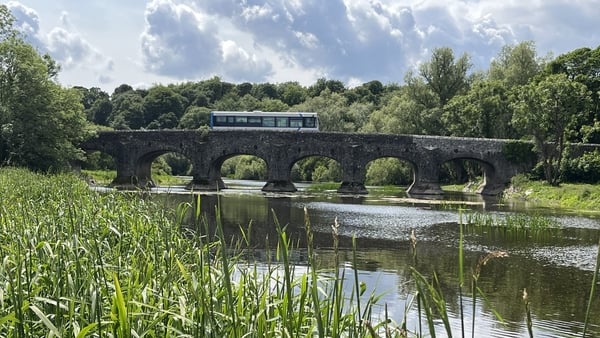 The Quoile flows west of Downpatrick and flooded the town in 2023 after heavy rainfall and high tides