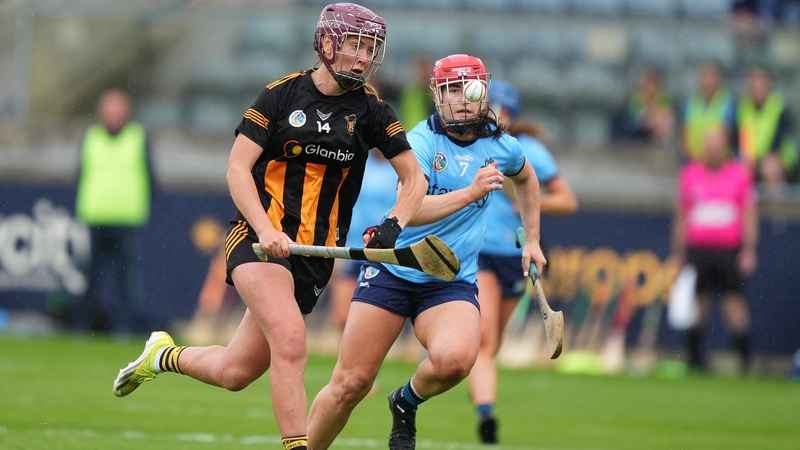 Kilkenny's Aoife Prendergast on her way to scoring a goal against Dublin