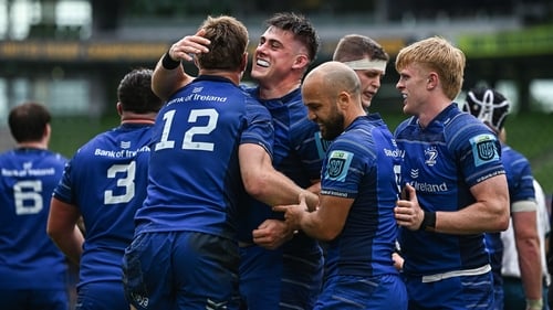 Leinster scored six tries in an impressive win against Glasgow