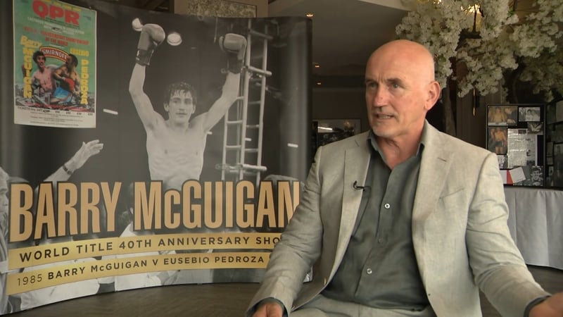 A special event is taking place in Monaghan to mark the 40th anniversary of Barry McGuigan becoming a world champion