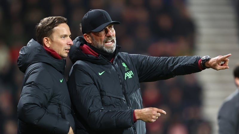 Pepijn Lijnders worked under Jurgen Klopp