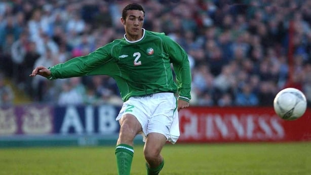 Stephen Kelly of Republic of Ireland during the UEFA U19 European Championships Intermediary Round Second Leg match between Republic of Ireland and Netherlands at Turner's Cross in Cork.