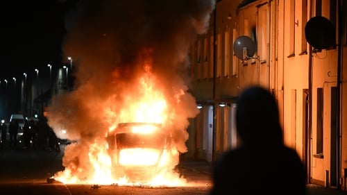 The violence has spread to several parts of Northern Ireland