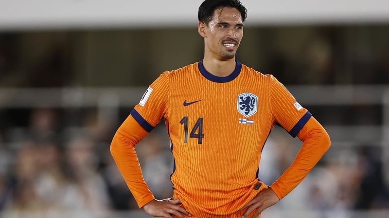 HELSINKI - Tijjani Reijnders of the Netherlands during the World Cup qualifier between Finland and the Netherlands at the Olympic Stadium on June 7, 2025 in Helsinki, Finland. ANP MAURICE VAN STEEN (Photo by ANP via Getty Images)