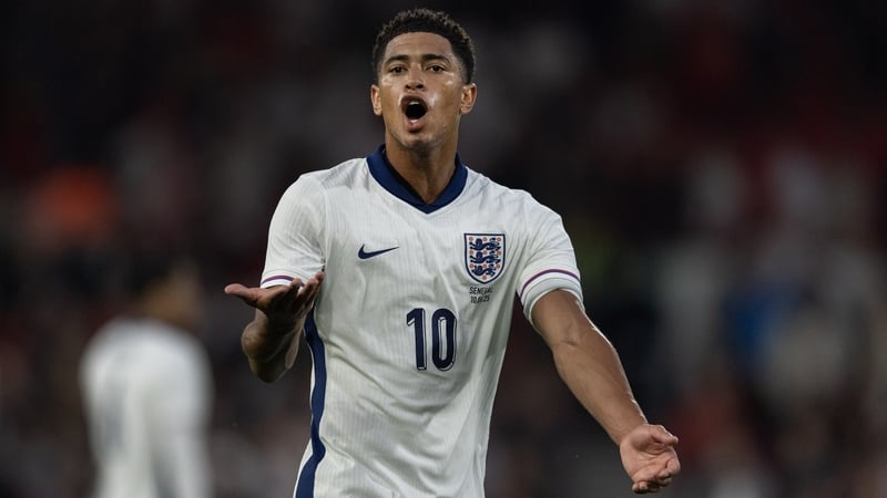 Jude Bellingham was frustrated during England's loss to Senegal
