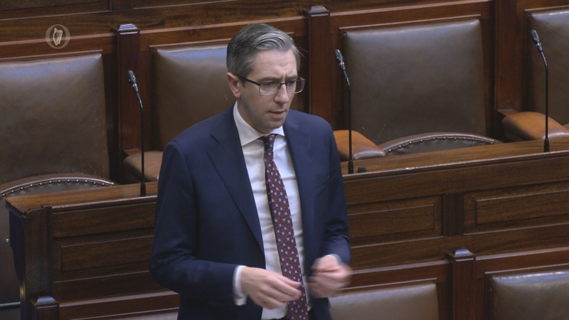 Simon Harris said it should be up to the people of Ireland to decide where Irish peacekeepers are deployed