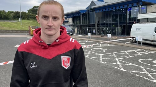 Danielle Hill said she had never experienced anything like the situation at Larne Leisure Centre
