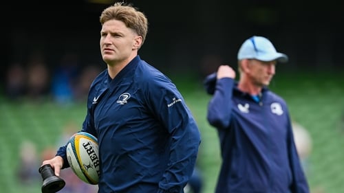 Jordie Barrett will make his final Leinster appearance in today's URC final