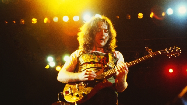 Rory Gallagher Bologna, Italy, 1982. (Photo by Luciano Viti/Getty Images)