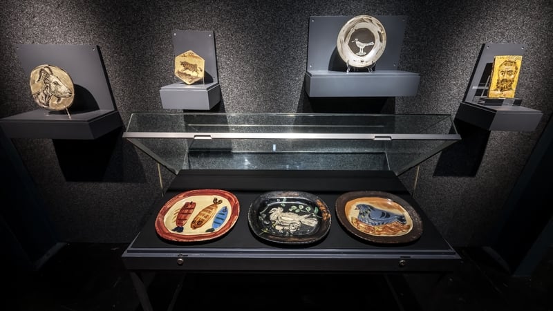 The plates and dishes by Pablo Picasso will be going under the hammer next week