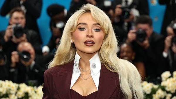 NEW YORK, NEW YORK - MAY 05: Sabrina Carpenter attends the 2025 Met Gala Celebrating "Superfine: Tailoring Black Style" at Metropolitan Museum of Art on May 05, 2025 in New York City. (Photo by Jamie McCarthy/Getty Images)