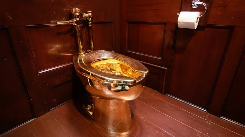 The 18-carat gold toilet has never been recovered since its theft in 2019