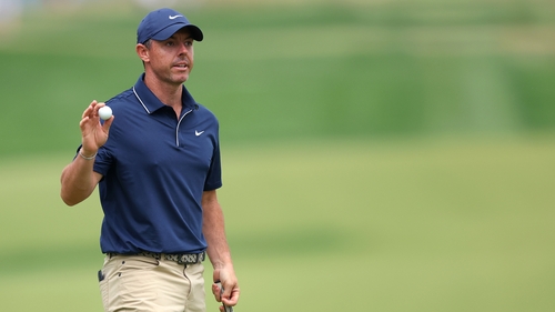 Rory McIlroy endured an eventful second round