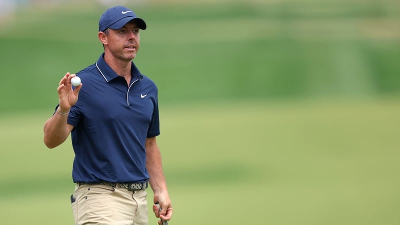 Rory McIlroy endured an eventful second round