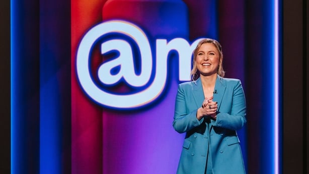 LOS ANGELES - JANUARY 17: AFTER MIDNIGHT, airing Wednesday, January 17, 2024, with host Taylor Tomlinson. (Photo by Terence Patrick/CBS via Getty Images)