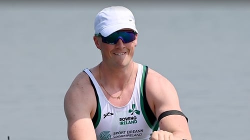 Tiarnán O'Donnell successfully beat his 8:40 target in the final