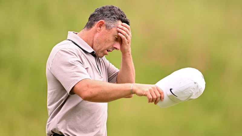 It's been a tough three days for Rory McIlroy
