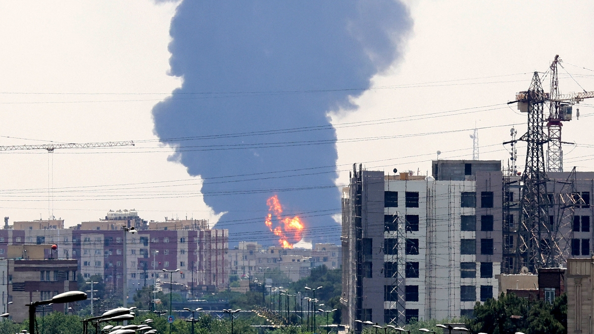 As hostilities escalate, Israel says Tehran will burn while Iran criticises US support for attacks