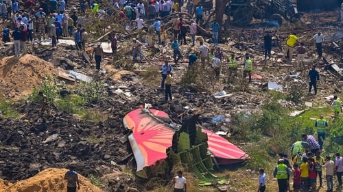 All but one of the 242 people on board the plane died on Thursday when it slammed into a residential area, where at least 38 others were killed