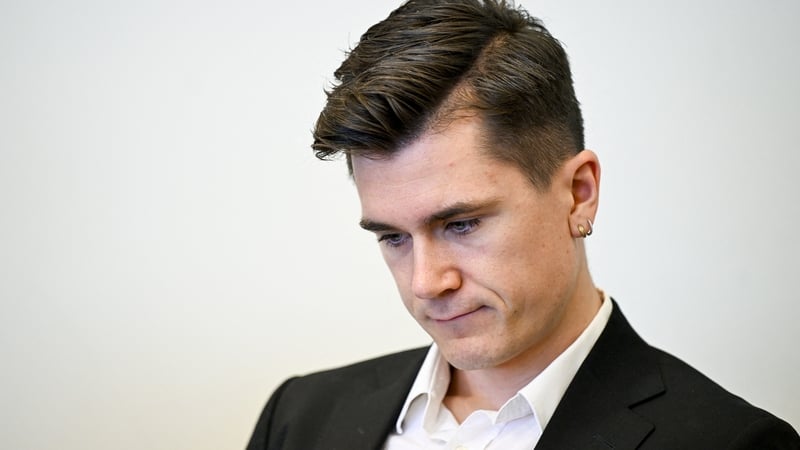 Double Olympic champion Jakob Ingebrigtsen (pictured) had given evidence against his father Gjert, who was found not guilty of physical and mental abuse of his son and guilty of minor assault of his daughter