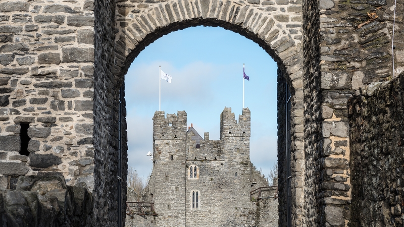Swords Castle in North County Dublin
