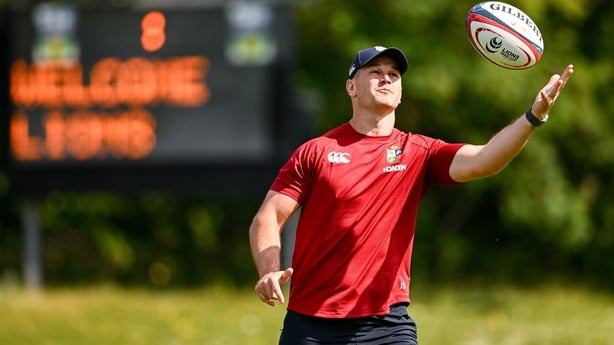 16 June 2025; Assistant coach Jonathan Sexton during the British & Irish Lions rugby squad training at the UCD Bowl in Dublin. Photo by Ramsey Cardy/Sportsfile