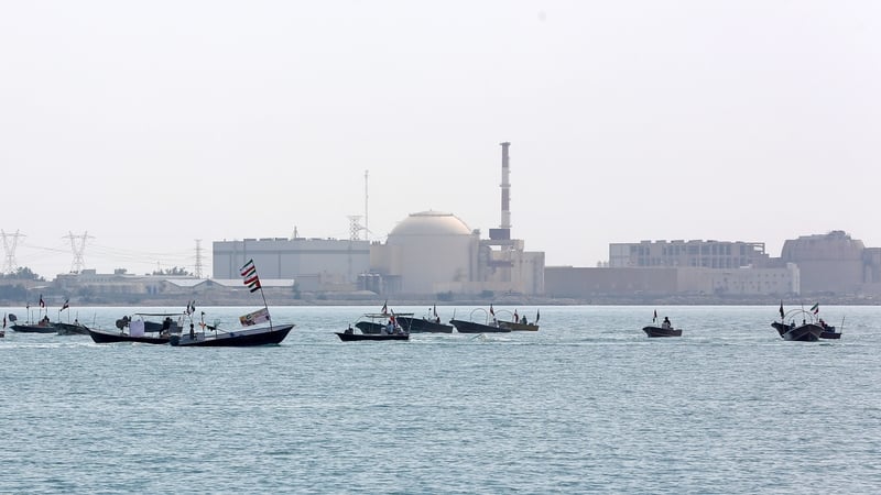 BUSHEHR, IRAN - APRIL 28: A view of Bushehr Nuclear Power Plant, the country's only nuclear power plant, in Bushehr, Iran on April 28, 2024. Bushehr Nuclear Power Plant, which is one of the nuclear facilities that is frequently mentioned in international