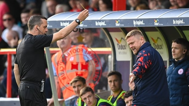 Shelbourne manager Damien Duff