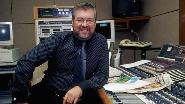 Joe Duffy pictured in studio, 2002