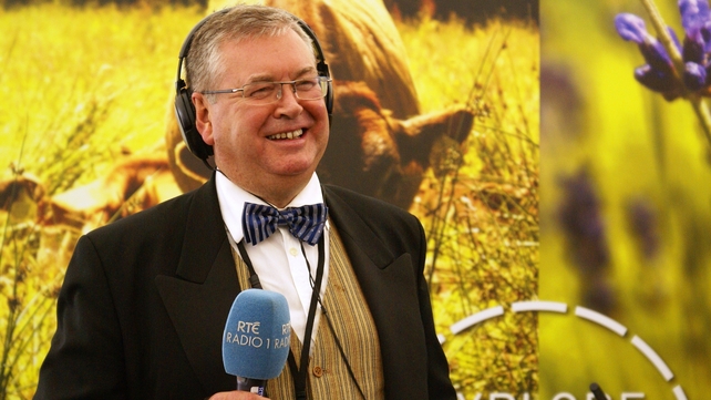 Joe Duffy presents Liveline at the National Ploughing Championships, 2013