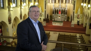 Joe Duffy in Capuchin Friary, Church Street, 2014