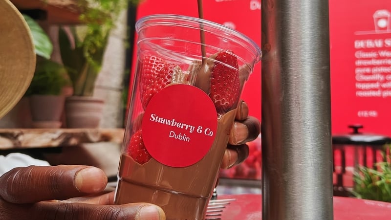 Strawberry & Co has launched their take on the viral treat made famous at London's Borough Market