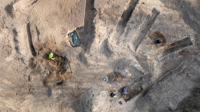 Spectacular' Viking burial site discovered in Denmark