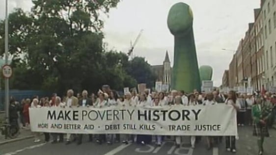 Make Poverty History, 2005