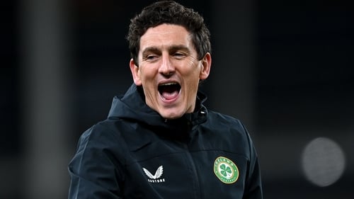 Keith Andrews was part of Stephen Kenny's Ireland senior coaching team