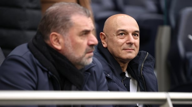 Daniel Levy and Ange Postecoglou