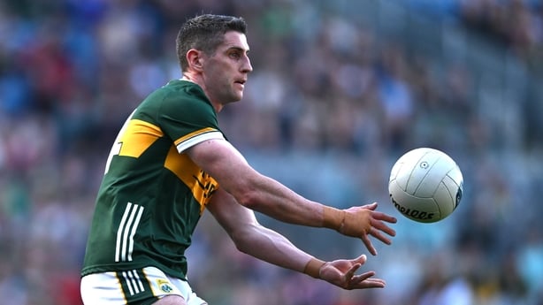 30 March 2025; Paul Geaney of Kerry during the Allianz Football League Division 1 final match between Kerry and Mayo at Croke Park in Dublin. Photo by Shauna Clinton/Sportsfile