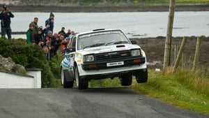 Éamonn Mac Aoidh, Cléireach an Chúrsa do Railí Idirnáisiúnta Dhún na nGall.  show image