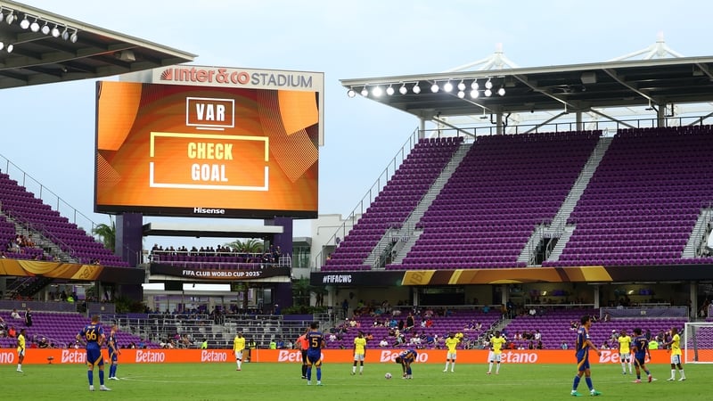 Just 3,412 people attended the Club World Cup game between Ulsan HD of South Korea and South African side Mamelodi Sundowns